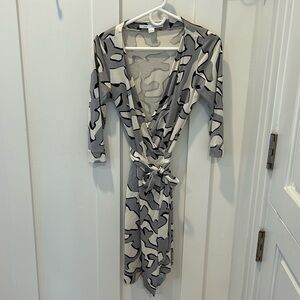 Diane Von Furstenberg silk wrap dress